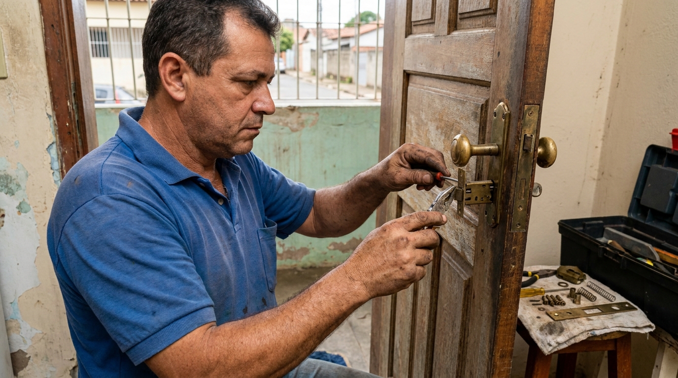 Conserto de Fechadura Residencial perto de mim no Centro, Ribeirão Preto‑SP