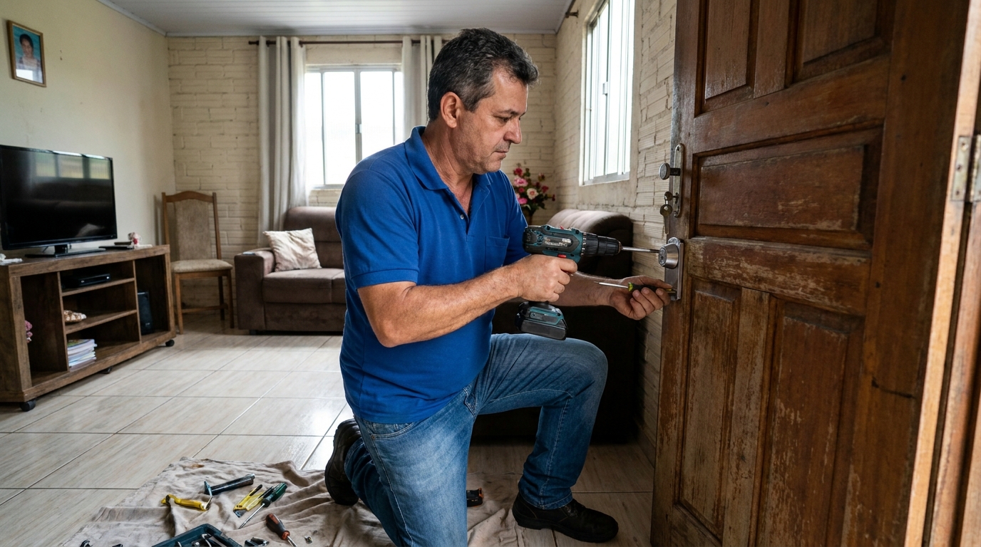Serviço de Instalação de Fechadura Residencial na Independência, Ribeirão Preto‑SP